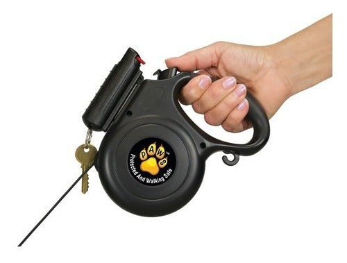 Psp Retractable Dog Leash with Pepper Spray 0