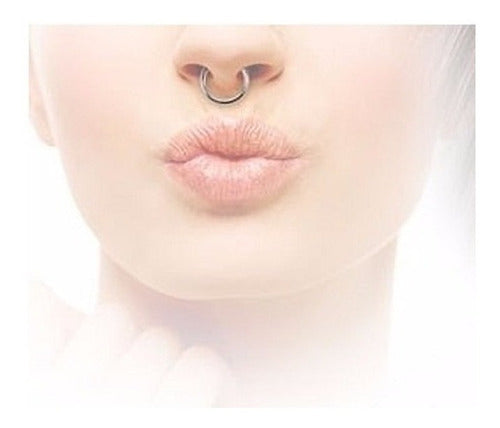 Generic Falsos Piercing Aritos En Varios Colores 4