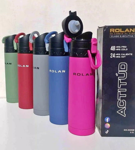 Rolan 500ml Sport Thermal Bottle - Stainless Steel Vacuum Flask 29