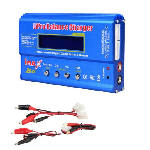 Balance 80w Imax B6 Lcd Rc Lipo Nimh Nicd Batería Cargador C 2