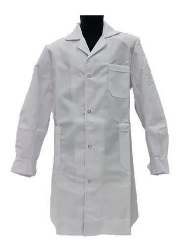 Sarmiento Men's Straight Button-Up Lab Coat 480 Size 6 by Tutim 0