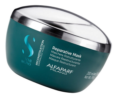 Alfaparf Semi Di Lino Restructuring Hair Mask 200ml 3c 3