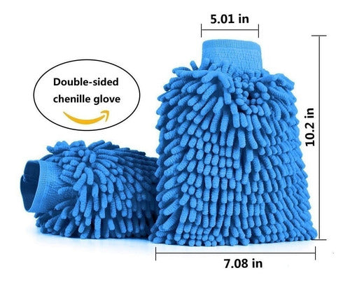 Microfiber Cleaning Glove for Kitchen and Bathroom 1