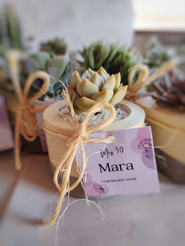 Casona.arg Succulent and Cactus Souvenirs and Centerpieces 5