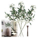 Antspirit Plantas Artificiales, Ramas Olivo, Tallos Plantas Falsas, 28 0