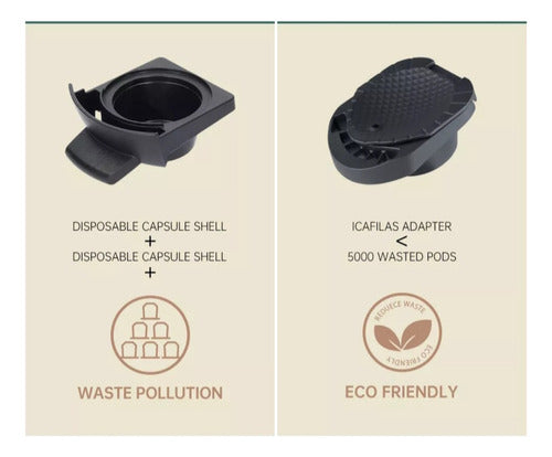 Cápsula Adaptador Café Recargable Reutilizable Dolce Gusto 7