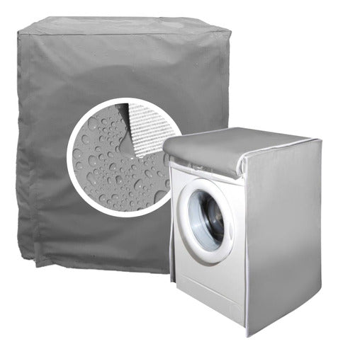 Catnip Front Loading Washing Machine Cover 60 X 62 X 85 Height with Zipper 0