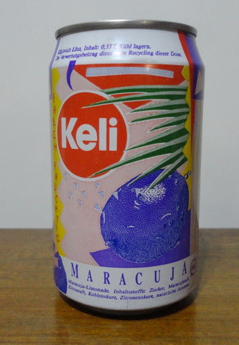 Lata Keli Maracujá 330ml Austria, Vacía 2