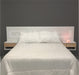 QILU DISEÑODEMUEBLES Floating Headboard Nordic + Light Tables. Minimalist Design 0