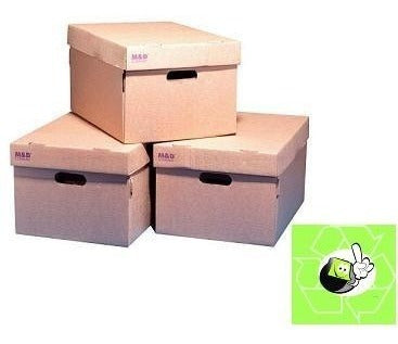 Caja De Archivo Americana Alta  M&d 42x32x25 Pack X 10 Unid. 1