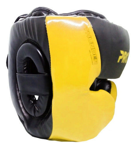 Proyec Boxing Headgear with Cheek and Neck Protection MMA Muay Thai Impact Kick 44