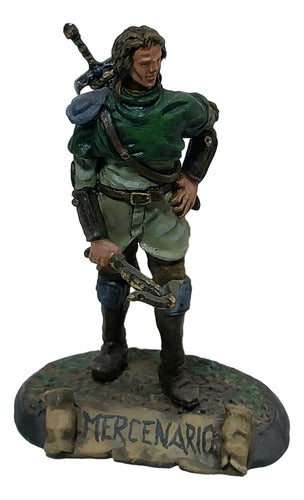 Artesania Soldado De Plomo Mercenario Medieval 54mm 0