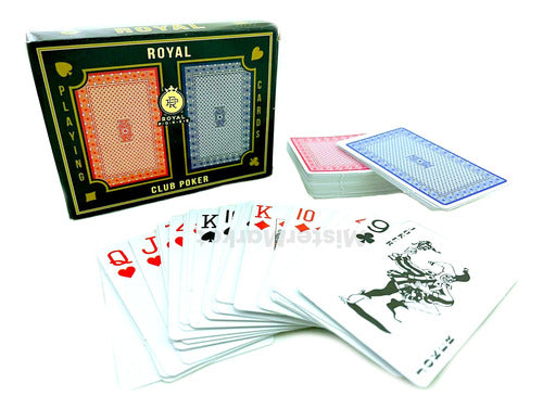 2-Pack Royal Poker Cards Set Table Game Deck Cards 0