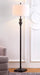 Safavieh Lighting Collection Alphie Ebony Floor Lamp 3