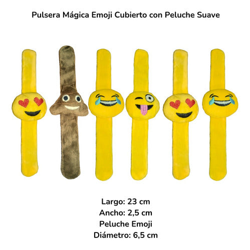 16-Piece Plush Emoji Combo Set: Bracelet, Pen, Pencil, Sharpener - Ideal for Gifts & Events 3