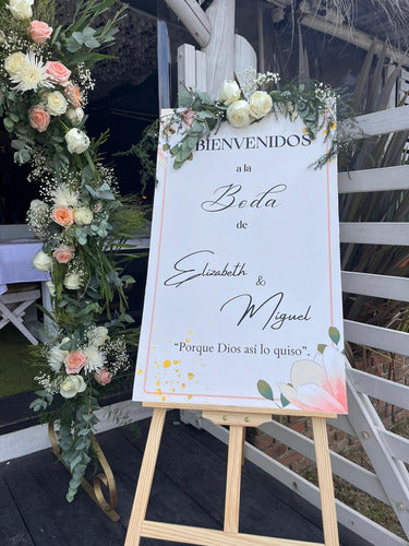 InvitacionesFangus_uy Cartel De Bienvenida Boda Bautismo 15 Años Fiestas Eventos 3