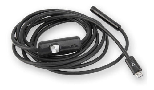 TodoMicro Boroscopio USB Endoscope Camera with LED Light 1m 1