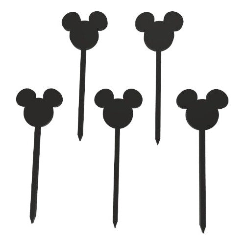 Patata 3D Mini Cake Topper - Cup Cake - Mickey X 5 Units 0