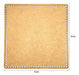 Base Quadrada Mdf P/croche 35x35cm 1