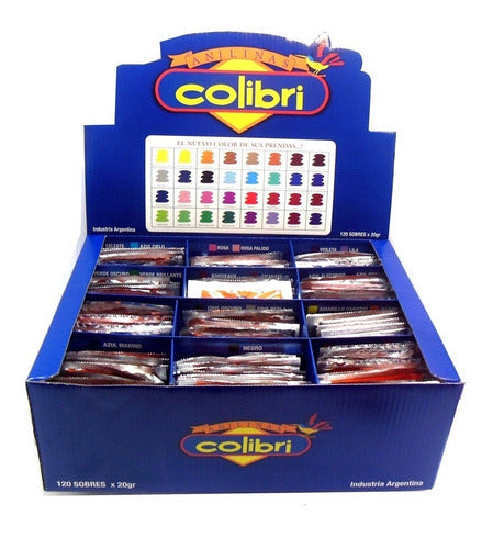 Exhibidor De Anilina En Frio Colibri X 120 U 0