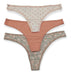 Sol Y Oro Pack of 3 Cotton G-String Panties with Gift Box - Lenceria Bandida 3