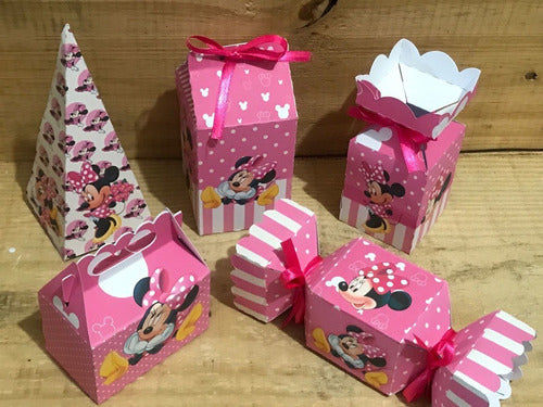 Kit Festa Infantil Minnie Rosa 6