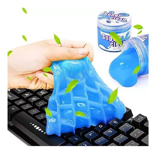 Everest Portable Cleaning Gel for Keyboard, Auto, PC, Cell Phone 120g 0