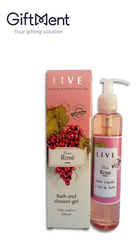 Live! Jabón Líquido Y Gel De Baño Uvas Rosé 0