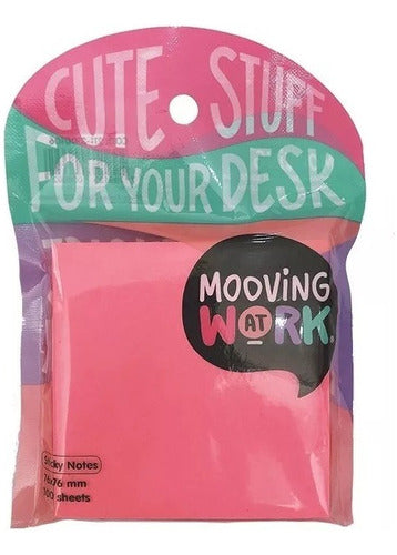 Mooving At Work Sticky Notes 76x76 mm x100 Sheets 1