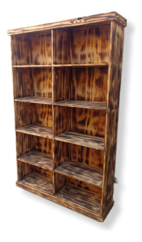Pine Bookshelf 120cm 1