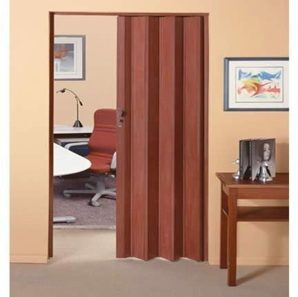 Plasbil Foldable PVC Door Brown 1.00x2.10 2