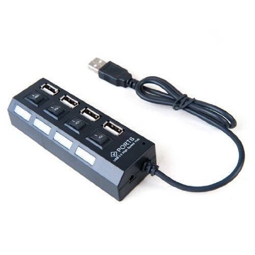 Link Depot Ld Ush 4pow 4 Port Usb2.0 Hub With On Off 0