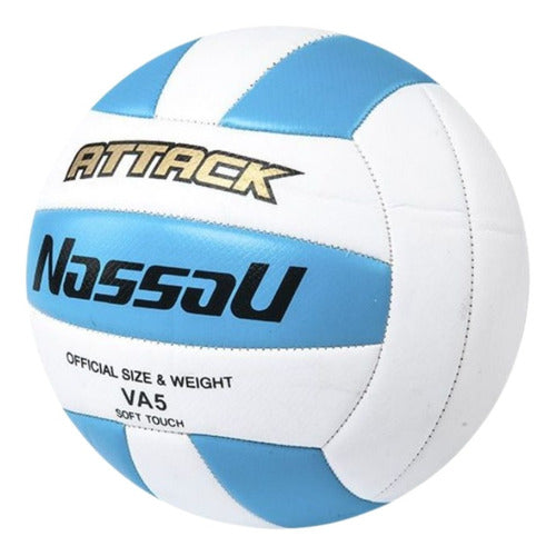 Nassau Attack Volleyball Ball - 5 Soft Touch Professional 21