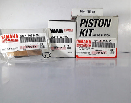 Yamaha Kit De Piston Medida 0.75 Mm Original 1