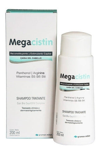 Combo Megacistin Shampoo X200ml + Megacistin Comprimidos X60 2