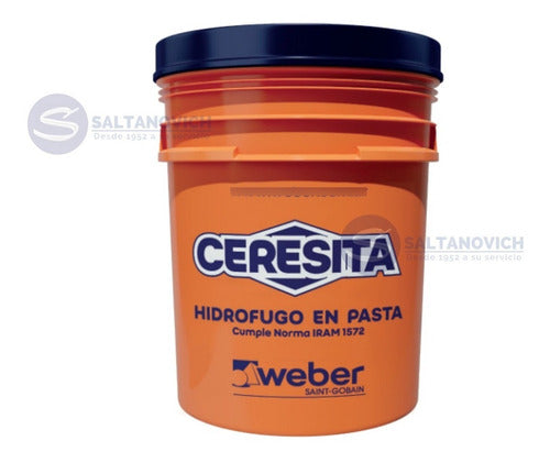 Ceresita Weber Hidrófugo Adtivo En Pasta Balde 1 Kg Blanco 2