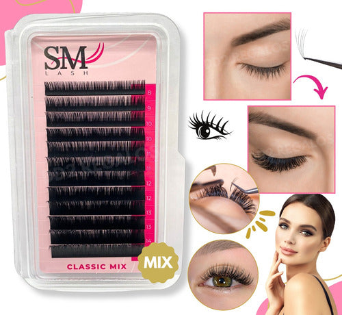 Neicha Hair-by-Hair Eyelash Extensions Mix 1