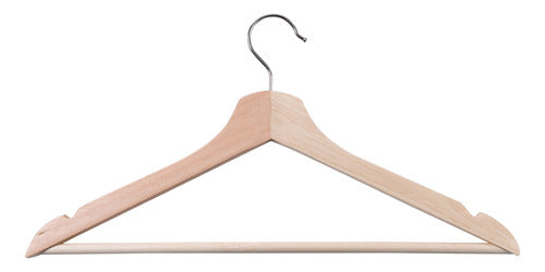 Mundo M Wooden Hanger Quality A+ 50 Units Ideal for Retail Stores 1