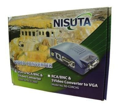 VGA TV PAL/NTSC Converter 1024 x 768 Nisuta NSEC2000 3