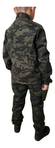 Ryna Disfraces Camouflage Soldier Costume for Boys Size 10/12 1