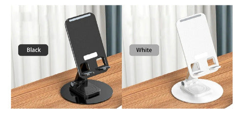 Foldable Rotating Extendable Table Cellphone Support Stand 11