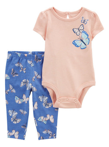 Carter's Set 2 Pieces Body Pants Butterflies 1P334110 4