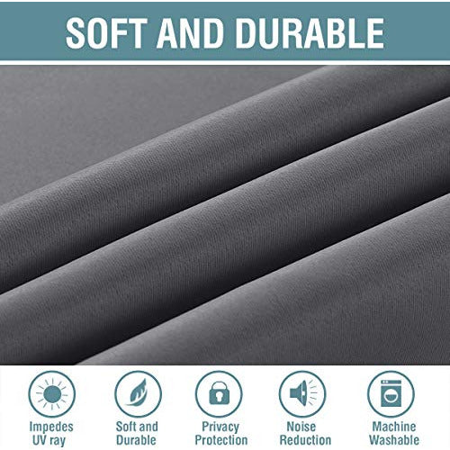 H.Versailtex Ultrasoft Thick Blackout Curtains with Thermal Insulation 3