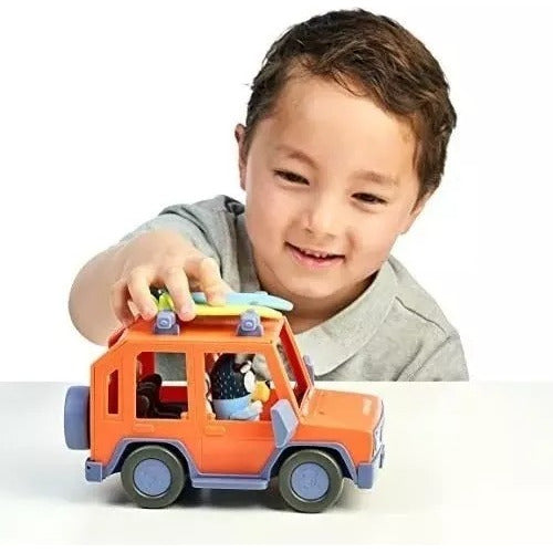 Bluey Family Auto Heeler 4WD + Figure w/ Accessories (13018) 4