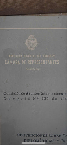 Informe Original Cámara De Representantes Gestido 1968. 0