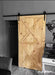 Barn Door Up to 100x210 with Iron Kit 9