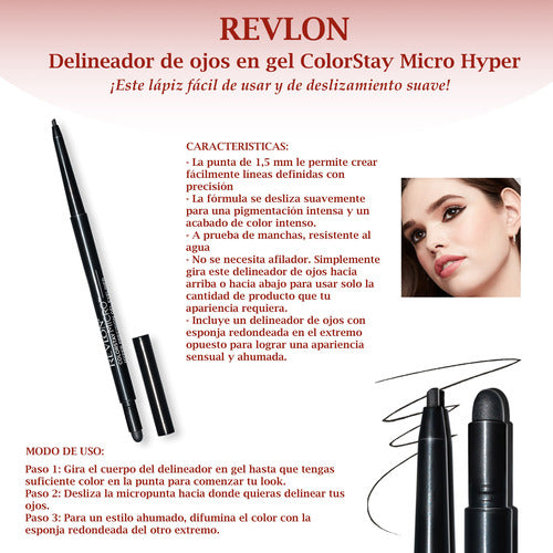 Revlon Makeup Kit Set: Concealer + Eyeliner + Gift 2