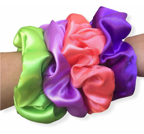 Scrunchies Satin Hair Ties Wholesale 5