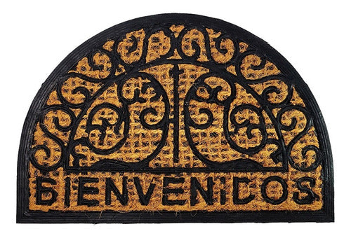 Buenos Aires Bazar Entry Coir Doormat with Rubber Backing 56