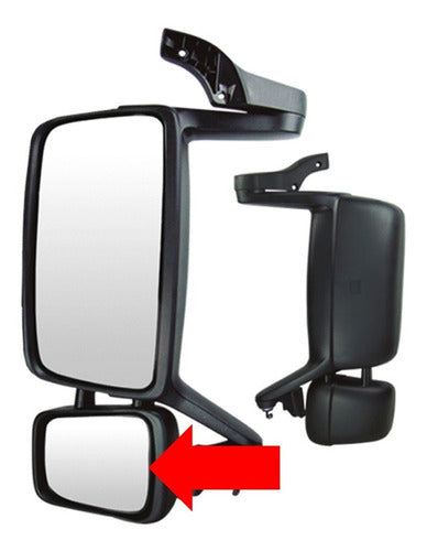 SP Accesorios Mirror Glass for Volvo FH/FM 2010 to 2015 Auxiliary + Defroster 5